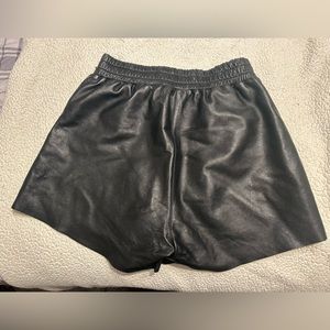 Leather shorts (Faux)